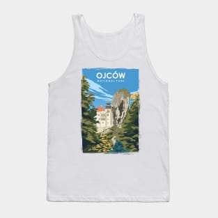 Ojcow National Park Minimal Travel Art Tank Top